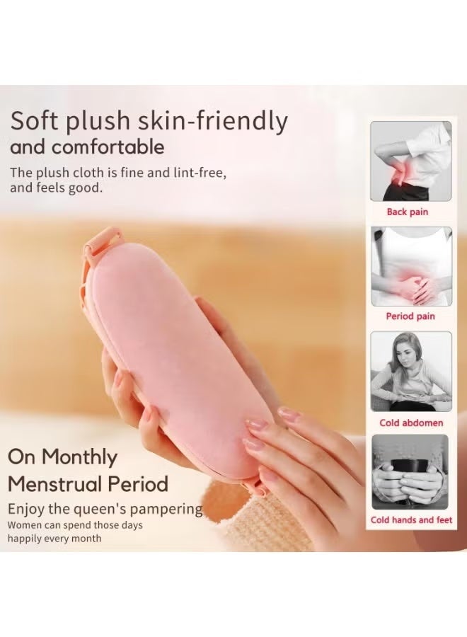 Period Cramp Relief Massager with Heating Pad – Portable Back & Belly Pain Relief Belt, 3-Speed Temperature & Massage Modes - Image 4