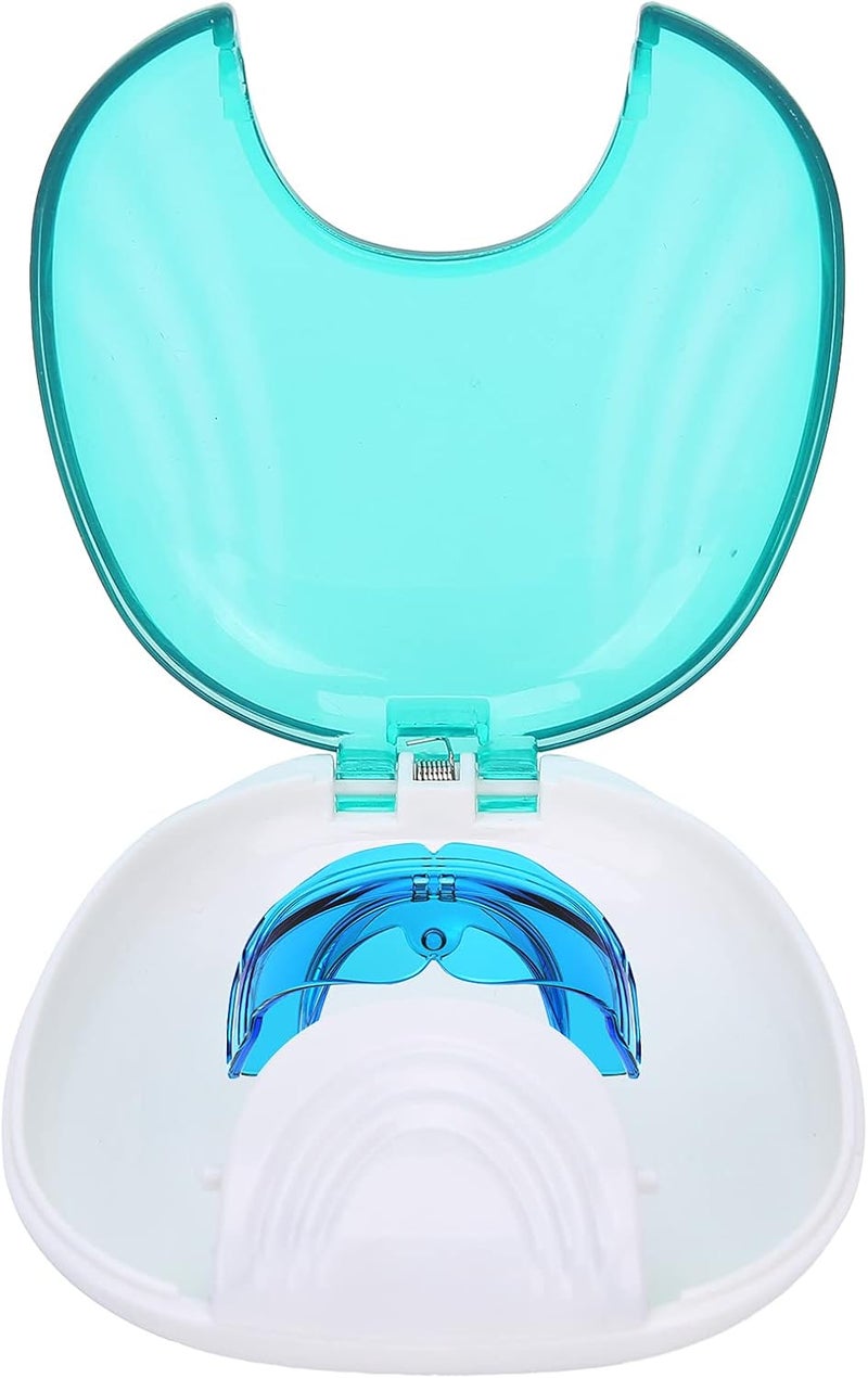 klarako Retainer Case, Durable Orthodontic Retainer Case Tooth Denture Container Portable Denture Storage Box, Dentures Dental Box Denture Cup Dental Care(green) - Image 1