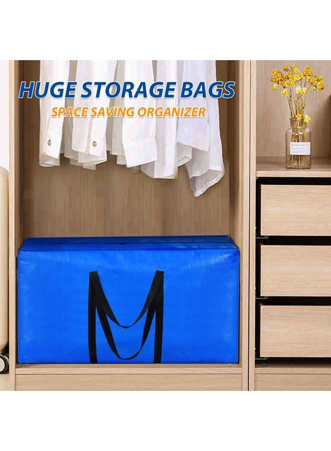 HAPPY CHEERS Extra Large Storage Bags, 7.5 Ft Christmas Tree Storage Bag, XXL Large Moving Bags Heavy Duty, Storage Totes Moving Boxes Supplies for College, Foldable Duffle Bag for Travel, 50x23x15inch - 1PACK - Image 5