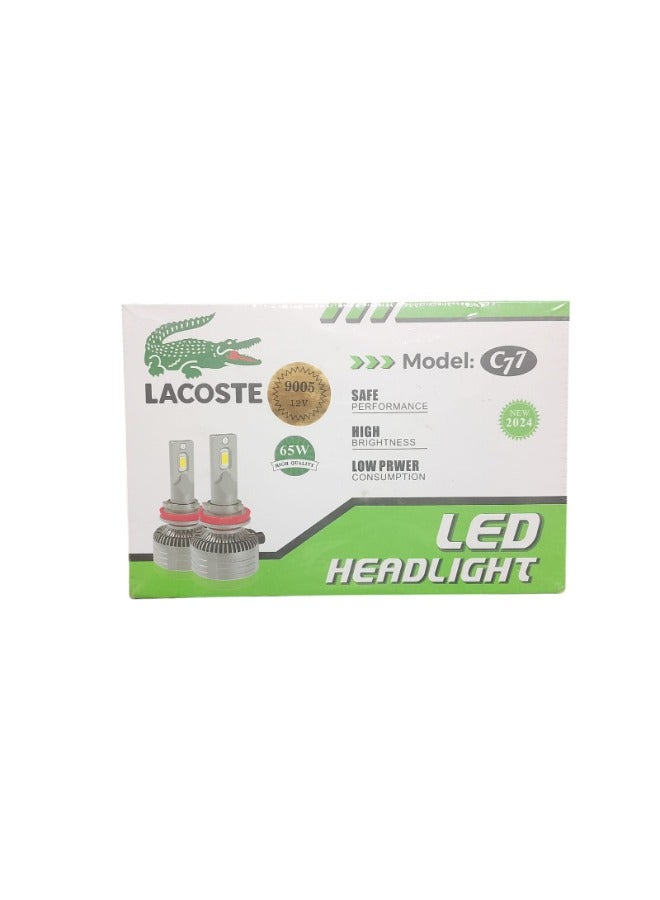 LACOSTE 9005 LED Headlight Bulb – Bright, Stable & Durable Car Lighting - Image 2