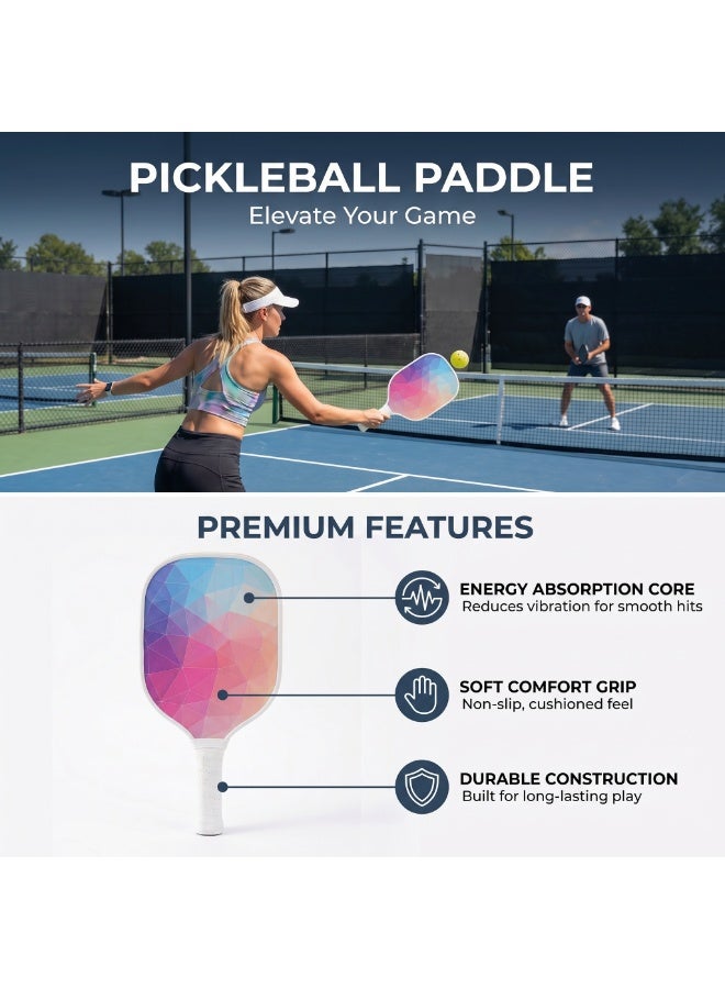 Premium Pickleball Paddle Set，Slimming Partner，Effortless Power And Control For Beginners，Anytime and Anywhere，For all ages and the entire family - Image 3