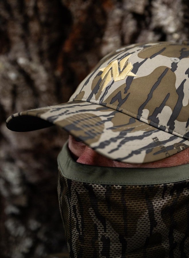 Nomad Men's Trucker Hat, Camo & Solid Adjustable Hunting Ball Cap, Assault - Mossy Oak Greenleaf - Image 4