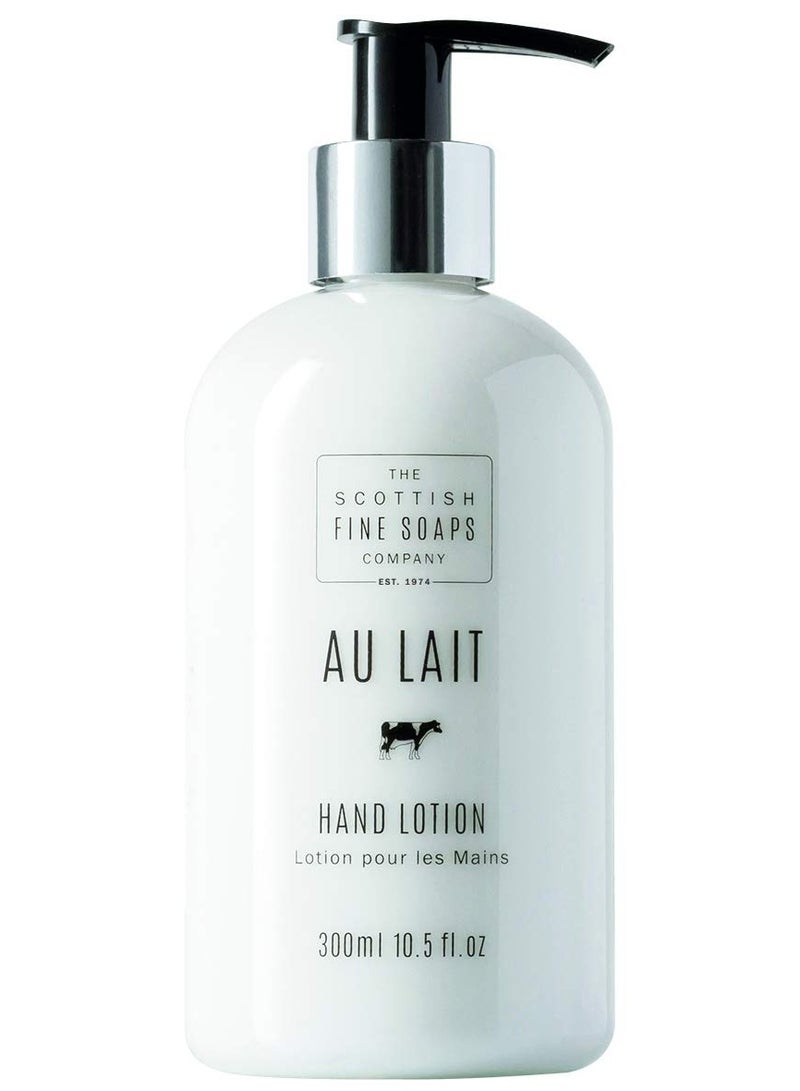 Scottish Fine Soaps Au Lait Cream Hand Lotion 300 ml - Image 2