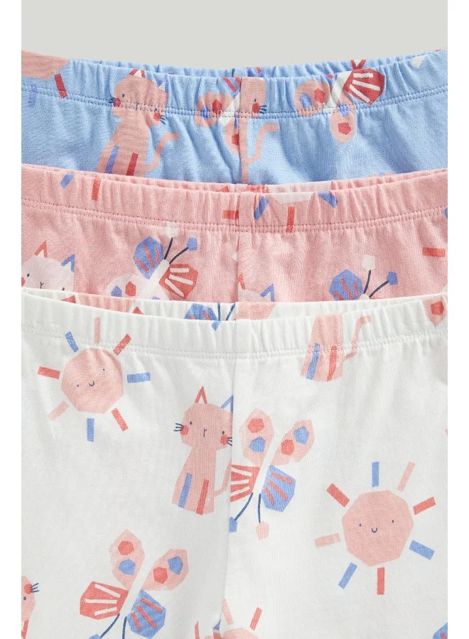 mothercare Printed Pyjamas - 3 Pack