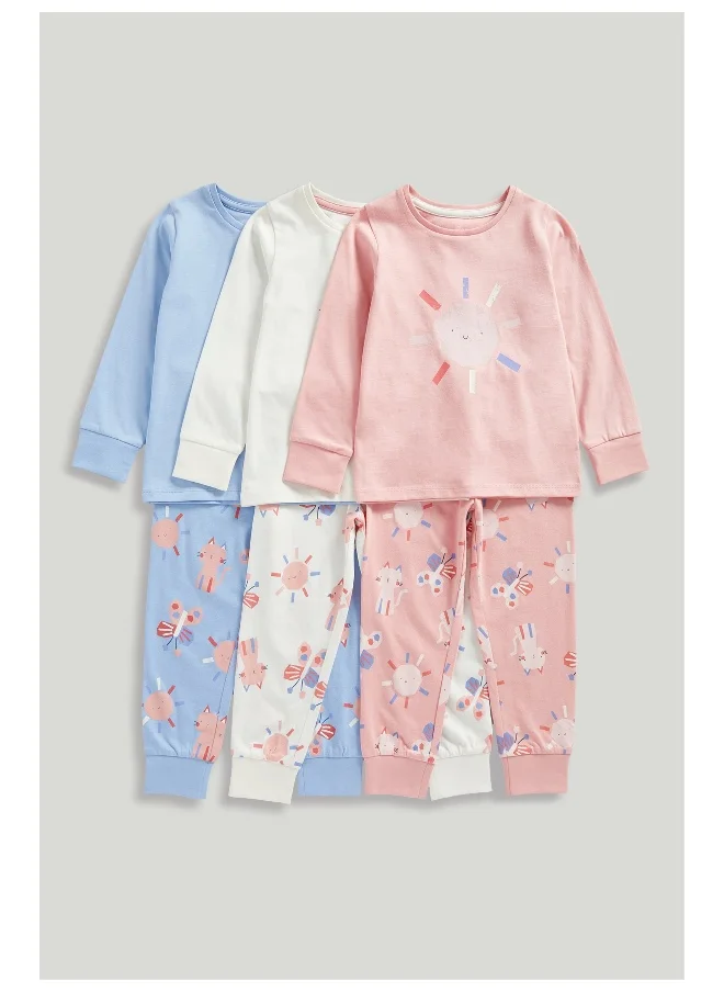 مذركير Printed Pyjamas - 3 Pack