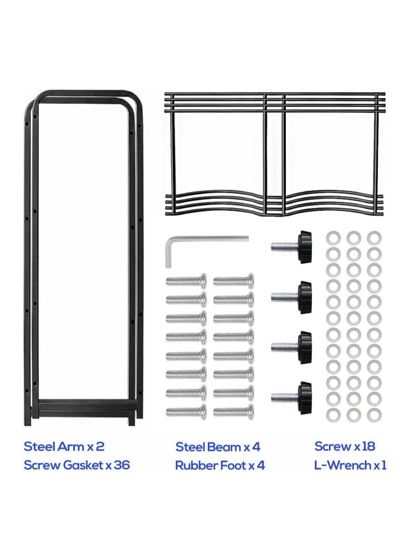 DubaiGallery Water Bottle Storage Rack, 4-Tier Reinforced Carbon Steel Water Jug Holder for 8 Bottles of 5-Gallon Water Cooler Bottles Organizer for Office, Family, Garages, Restaurant, and Gym - Image 4