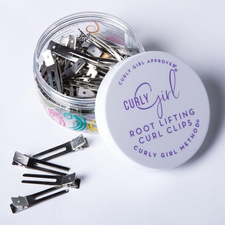 Curly GirlÂ® 50 Double Prong, Root Lifting Hair Clips for Adding Volume to Curly Hair - Image 2