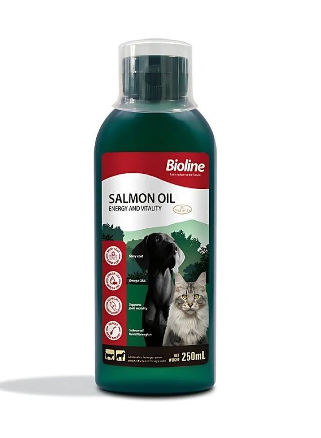 بايولاين زيت سمك السلمون النرويجي من بيولاين 250 مل - Image 1