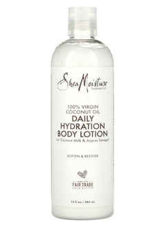 100% Virgin Coconut Oil Daily Hydration Body Lotion 13 fl oz (384 ml) - pzsku/ZEDDE6BA9FE8937A73B3FZ/45/_/1731326986/befffce0-fe5e-499b-a900-a430ac2af042