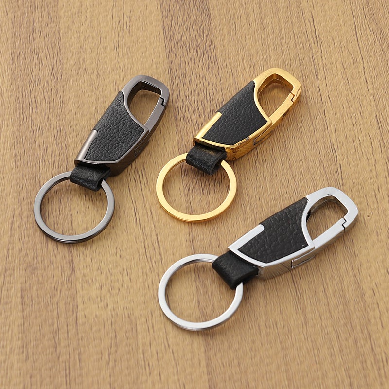 3pcs Car Auto Key Keyring Metal Keychain Key Holder Organizer Car Acceaasory Party Favor - Image 1