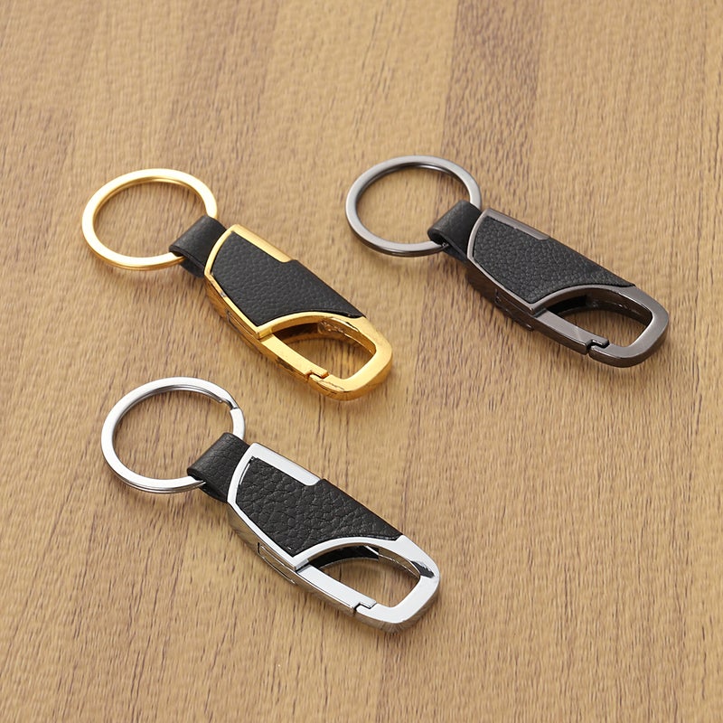 3pcs Car Auto Key Keyring Metal Keychain Key Holder Organizer Car Acceaasory Party Favor - Image 5
