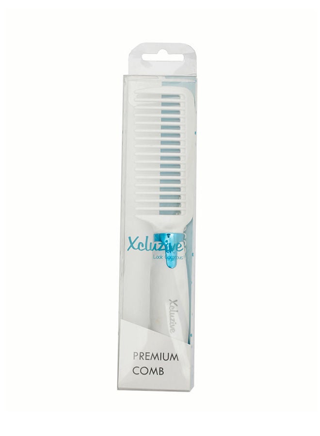 NIBEMINENT Premium Hair Comb White/Blue