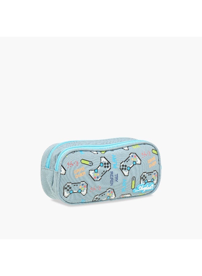 Skylar Gaming Print Pencil Pouch for Kids - Image 2