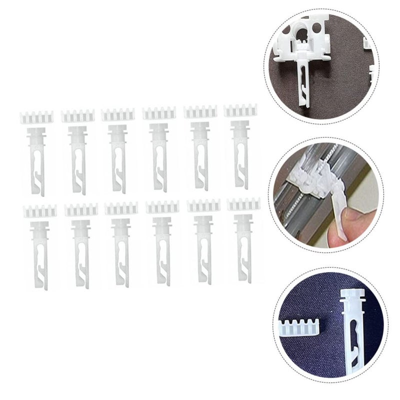 12 Sets Blackout Vertical Blinds Pulley Accessories Replacement Parts - Image 3