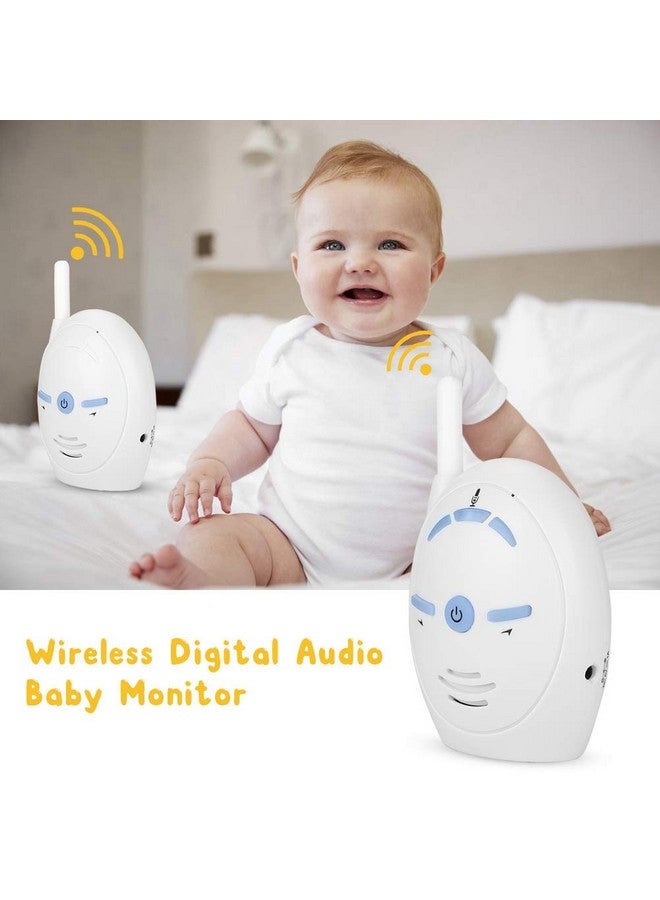 Sonew Digital Audio Baby Monitor, Nanny Intercom Surveillance System Support Two Way Audio, High Sensitivity Security Alarm for Home Baby Pet Monitor US - Image 2