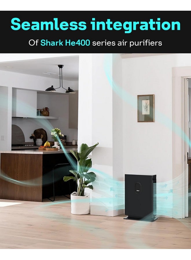 Leemone 2 Pack Filter Replacement for Shark Air Purifier 4, Compatible with Shark HE400, HE401, HE401C, HE401NP, HE402, HE402C, HE405, UA415, Compare Part No. HE4FKBAS, HE4FKPET, HE4FKPETMB, HE4FKPRO  - Image 3
