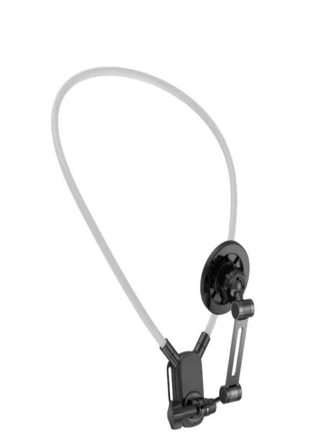 FKU Flexible Neck Hanging Phone Holder with 360° Rotation | Hands-Free Adjustable Mobile Stand for Watching Videos, Video Calls & Online Classes | Compatible with All Smartphones - Image 1
