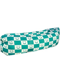 Meetion 1pc Inflatable Lounger Air Sofa,Inflatable Beach Bed Inflatable Couch Camping Chair Hammock for Hiking Backyard Travel (Pointed 170x80cm / 66.9x31.5in)  - Image 1