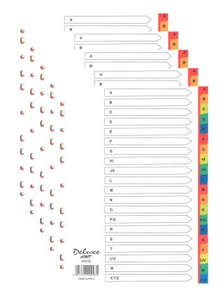 5-Pack Alphabet Tab Paper Plastic Multicolour - pzsku/ZEDDED5F7E82C27A0CB92Z/45/_/1660823817/45b0d438-25e7-43c2-ade0-e44b7700d200