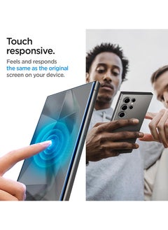 Exotic Samsung Galaxy S25 Ultra Screen Protector HD Clear Protective, Finger Lock Working, 3D Curved Upgrade, Easy Installation, Case Friendly Clear  - Image 4
