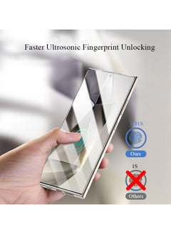 Exotic Samsung Galaxy S25 Ultra Screen Protector HD Clear Protective, Finger Lock Working, 3D Curved Upgrade, Easy Installation, Case Friendly Clear  - Image 2