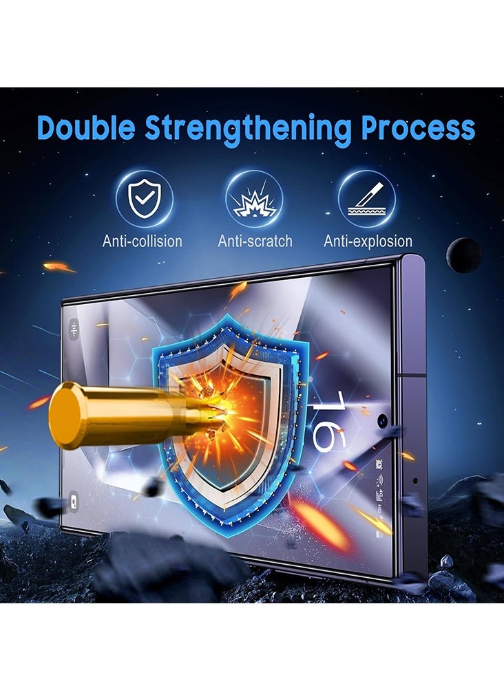 Exotic - Samsung Galaxy S25 Ultra Screen Protector HD Clear Protective, Finger Lock Working, 3D Curved Upgrade, Easy Installation, Case Friendly Clear - Image 1