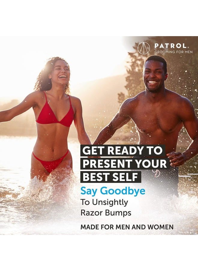 Bump Patrol Sensitive Strength Aftershave Formula - Gentle After Shave Solution Eliminates Razor Bumps and Ingrown Hairs - 2 Ounces 2 Pack - Image 4