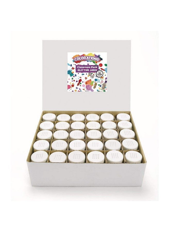 Colorations ® Glitter Jars Classroom Pack Easy Dispensing Shaker Jars 10 Colors 3 Of Each Color Great For Arts & Crafts Scrapbooking Slime Holiday Parties Weddingsnon Toxic Glitter3/4 Oz Jars - Image 2