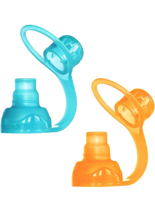 تشو مي SoftSip Food Pouch Tops | 100% Silicone | 2 CT - Image 1