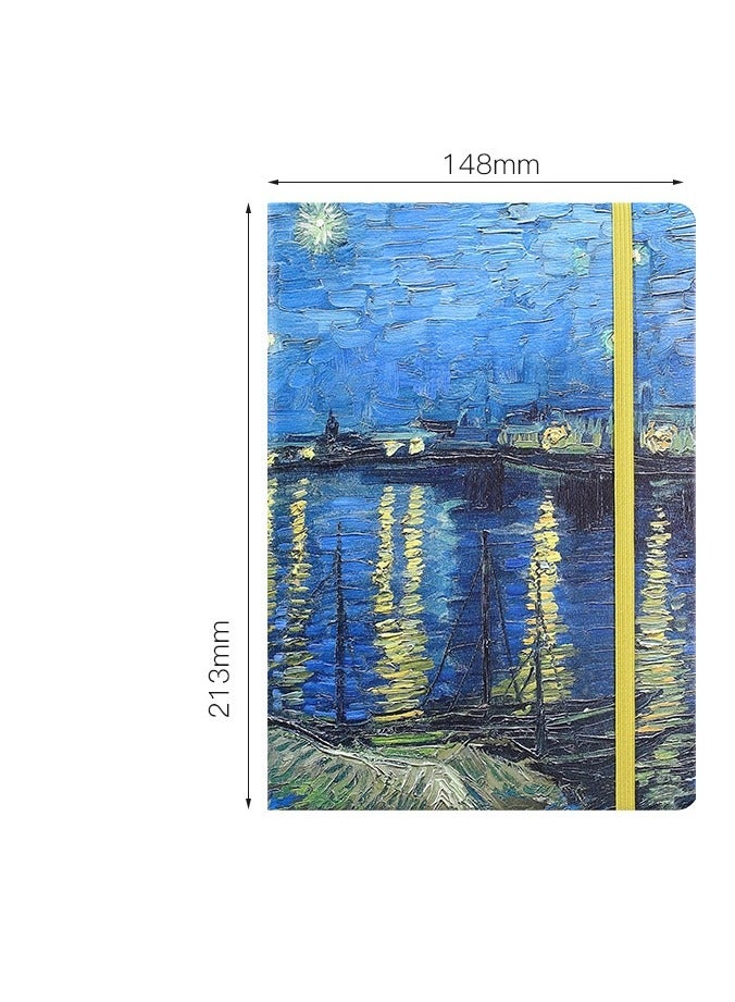 Nariele Creative Trend Oil Painting Color Printing A5 Notebook