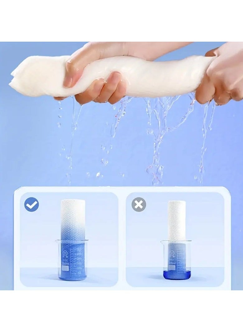 ORiTi Compressed Bath Towel White Portable Disposable Bath Towel, Hotel Travel  - Image 4
