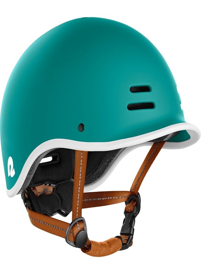 Retrospec Remi Adult Bike Helmet for Men & Women - Bicycle Helmet for Commuting, Road Biking, Skating with Adjustable Ergo Knob Dial, Matte Capri, Large 59-62cm - Image 1
