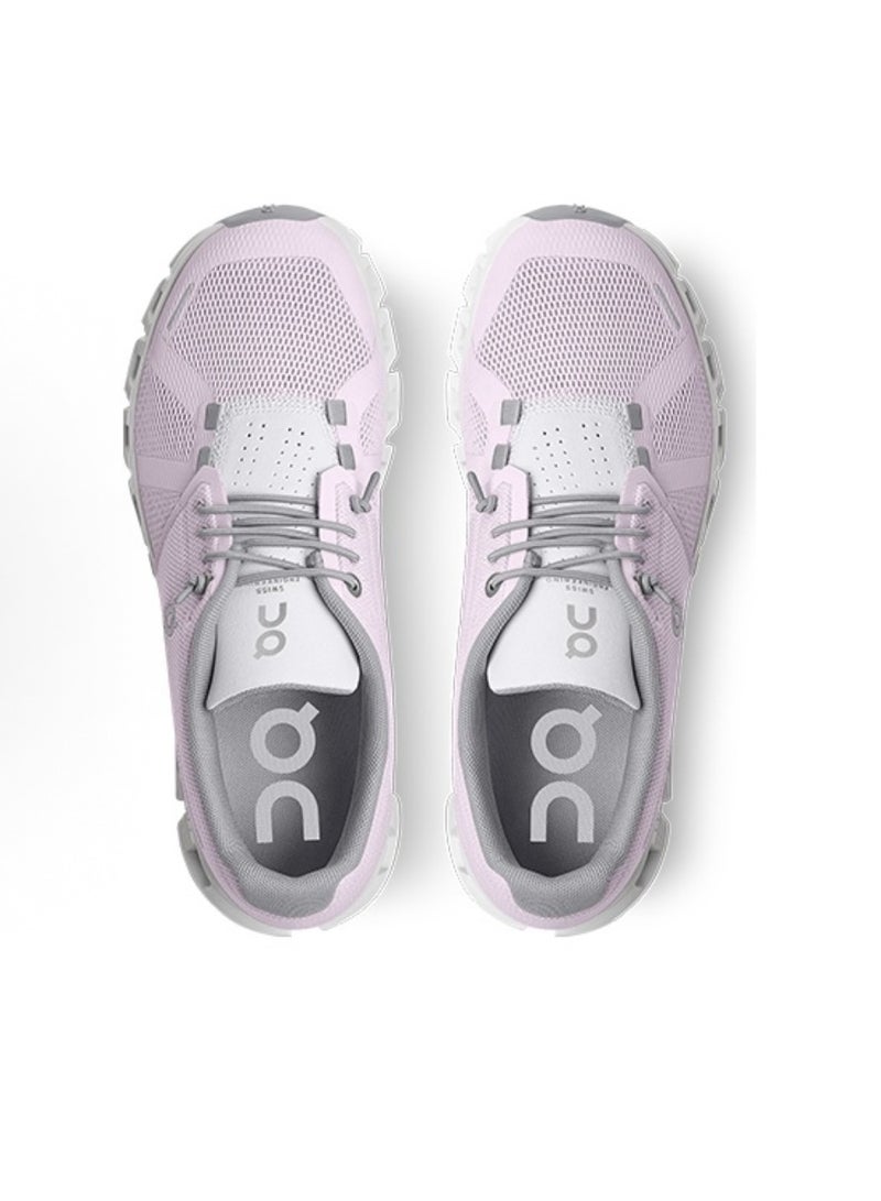 ON Cloud X5 casual sports shoes  light purple/lilac/white  - Image 4