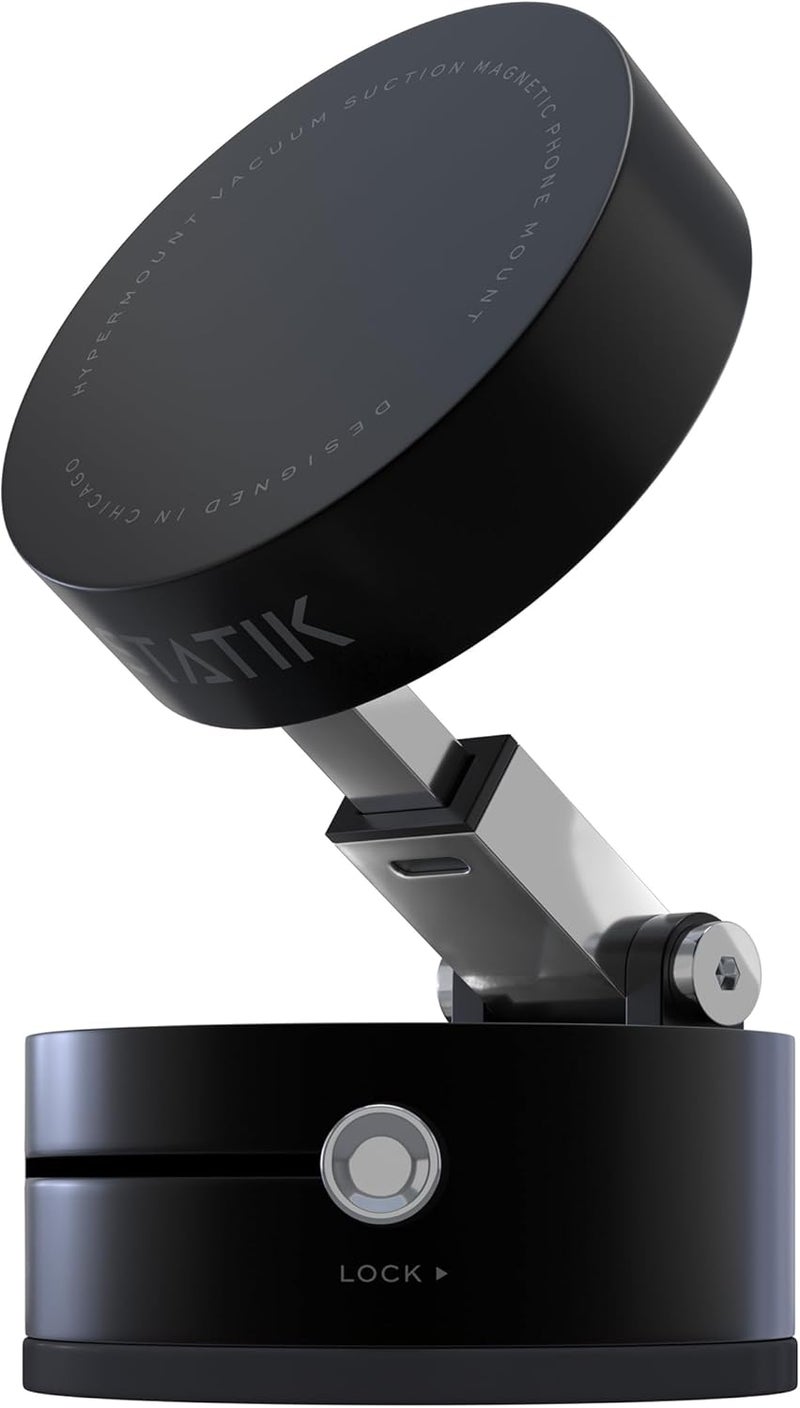 Statik HyperMount Vacuum Phone Mount - Magnetic Holder for Smooth Surfaces - Image 1