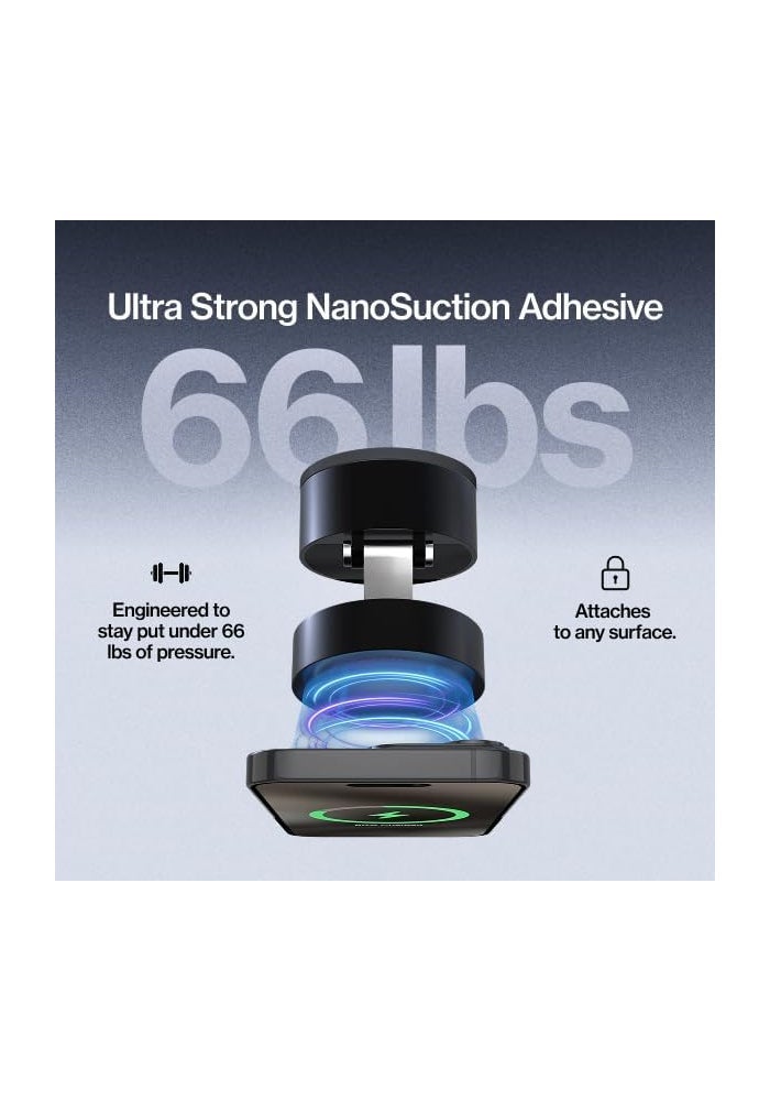 Statik HyperMount Vacuum Phone Mount - Magnetic Holder for Smooth Surfaces - Image 5