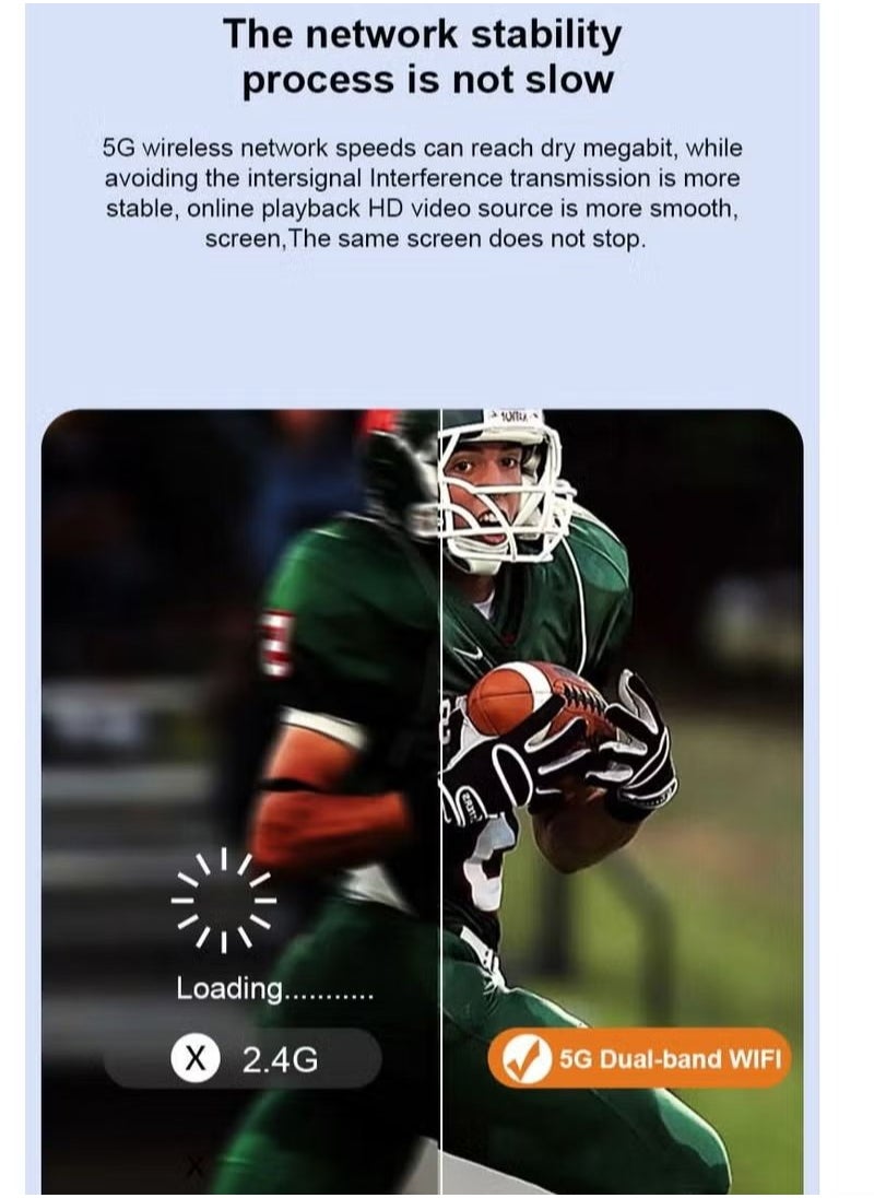 Portable Wi-Fi Android TV Projector System for Private FIFA