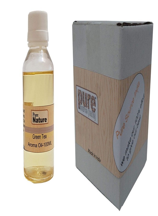 Pure Source India Aroma, Essential Oil, Green Tea, 100 ml Pack - Image 2