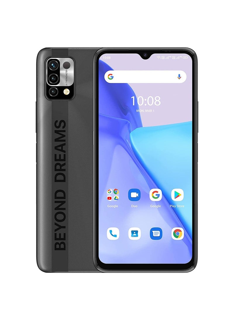 UMIDIGI Power 5 Cell Phone 4GB 128GB 6150mAh Battery Unlocked Smartphone with 6.53 Full Screen 16MP AI Triple Camera Android Phone Gray - Image 1