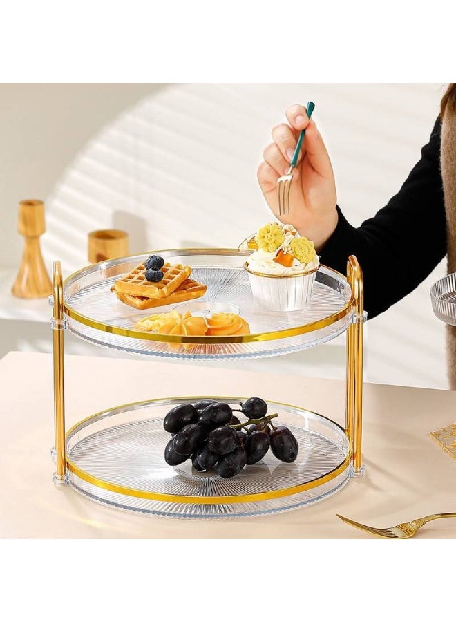 Two-tier serving stand for sweets and cupcakes - Image 4