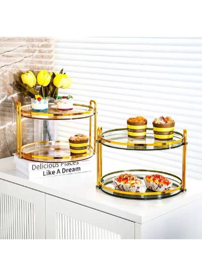 Two-tier serving stand for sweets and cupcakes - Image 3