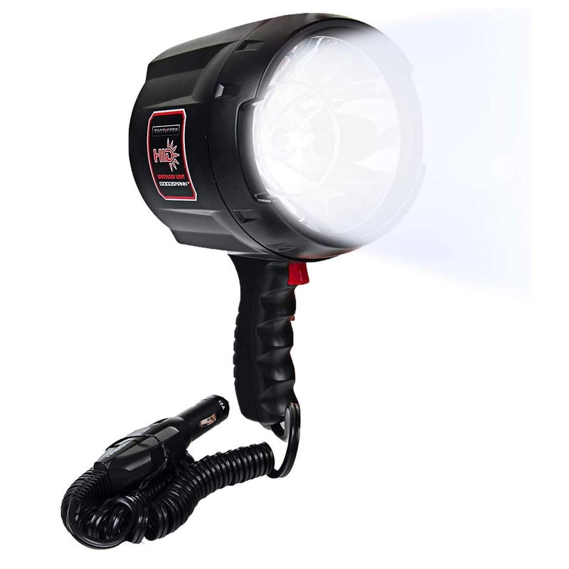 GOODSMANN TACTICPRO Powerful 2000 Lumen HID Spotlight/Floodlight Automotive/Garage/Emergency/Boating/Fishing/Hunting/Camping/Hiking/Patrolling Spotlight 9924-0011-06 - Image 1