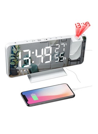 Smart Mirror Projection Digital LED Alarm Clock - pzsku/ZEDDF680E9AC2D5CB71B6Z/45/_/1662451984/9905845d-28cf-4574-943a-4b63ea045f00