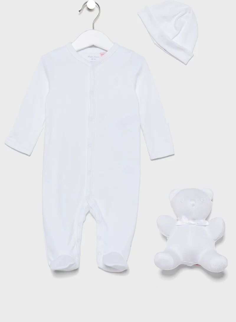 POLO RALPH LAUREN Infant 3 Piece Gift Set