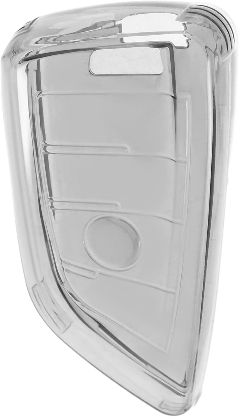 Car Key Cover TPU Black Key Fob Protector Compatible with Automotive Interior Accessories - Image 1