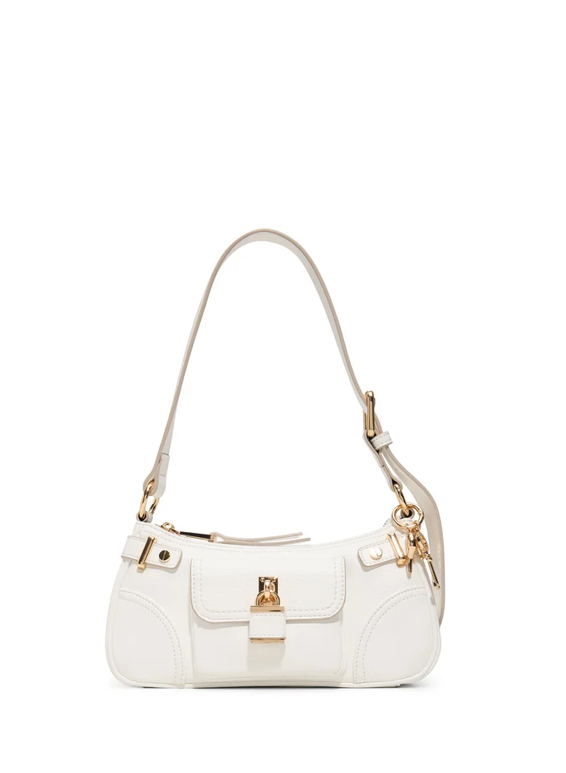 الدو Top Handle Zip through shoulder bag