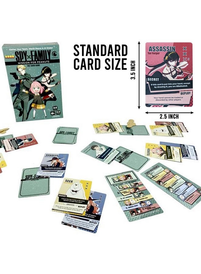KESS ‘Spy X Family: Mission for Peanuts’ Board Game for Players 3-5, Indoor Fun, Ages 10 & Up, Playtime 20-30 Mins, Japanese Manga Anime - Image 2