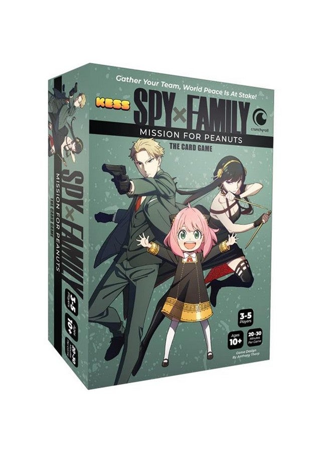 KESS ‘Spy X Family: Mission for Peanuts’ Board Game for Players 3-5, Indoor Fun, Ages 10 & Up, Playtime 20-30 Mins, Japanese Manga Anime - Image 1