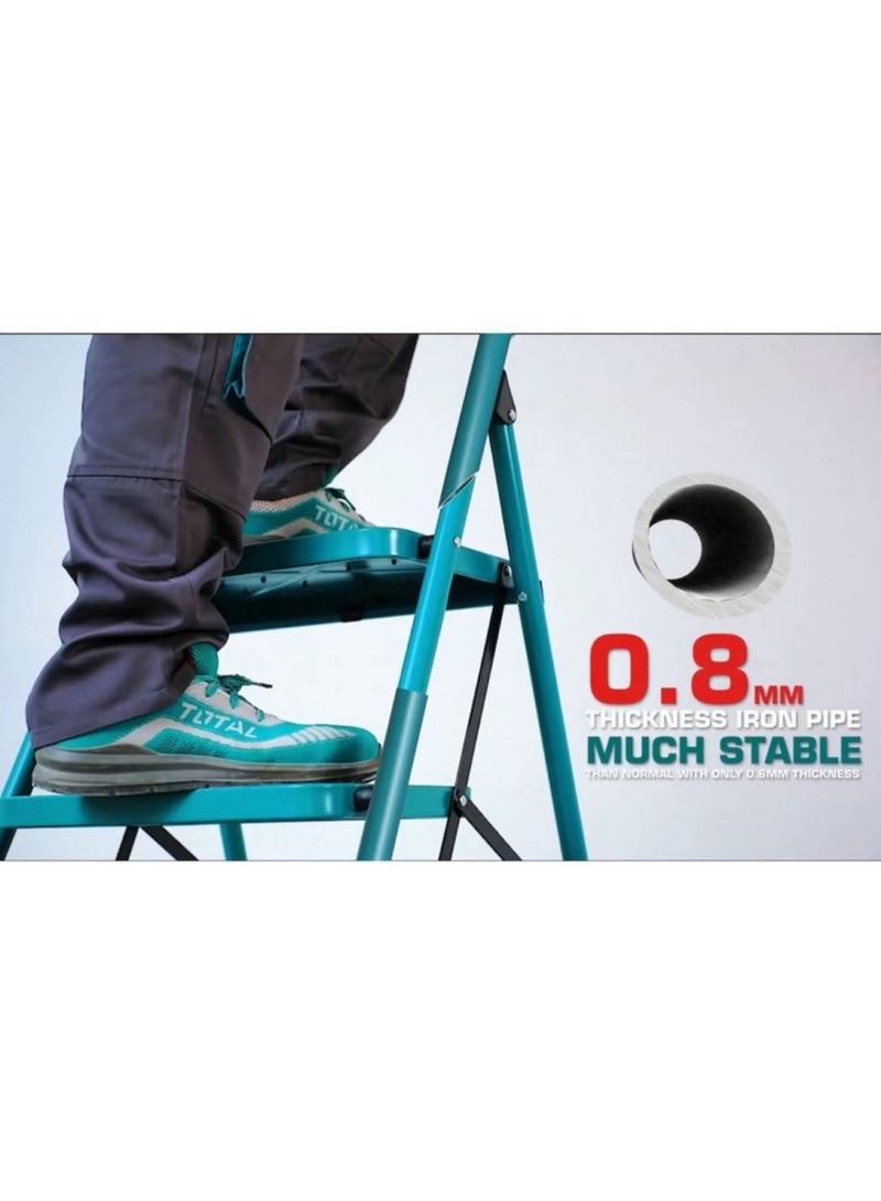 توتال تولز سلم فولاذي 5 درجات أقصى حمولة 150 كجم THLAD09051 - Image 5