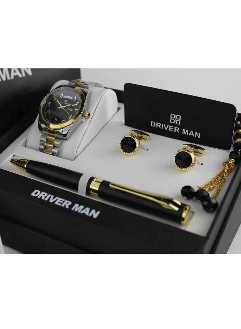 MAN A luxurious four-piece men's watch set