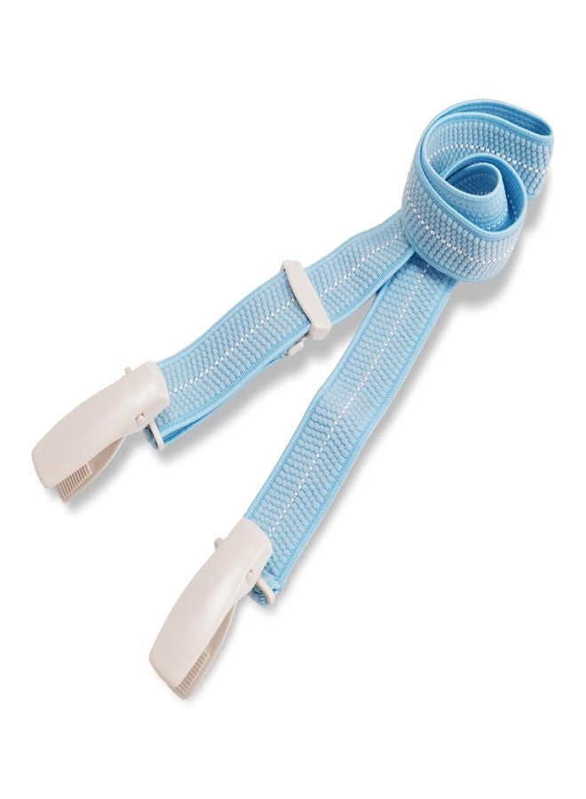 COTONOHA Kimono Dressing Elastic Belt with Clips | Adjustable Length | Essential Kimono Accessory | Made in Japan (Sky) - Image 1